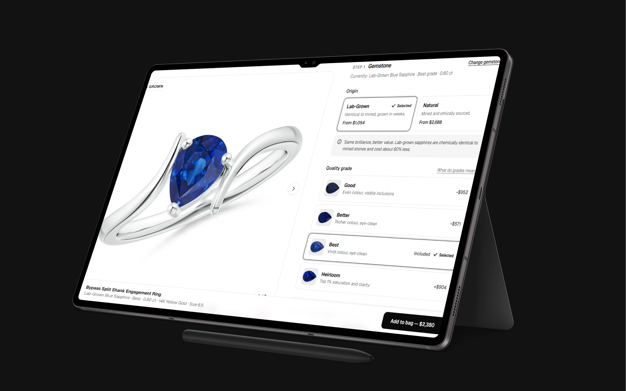 ANGARA Product Detail Page