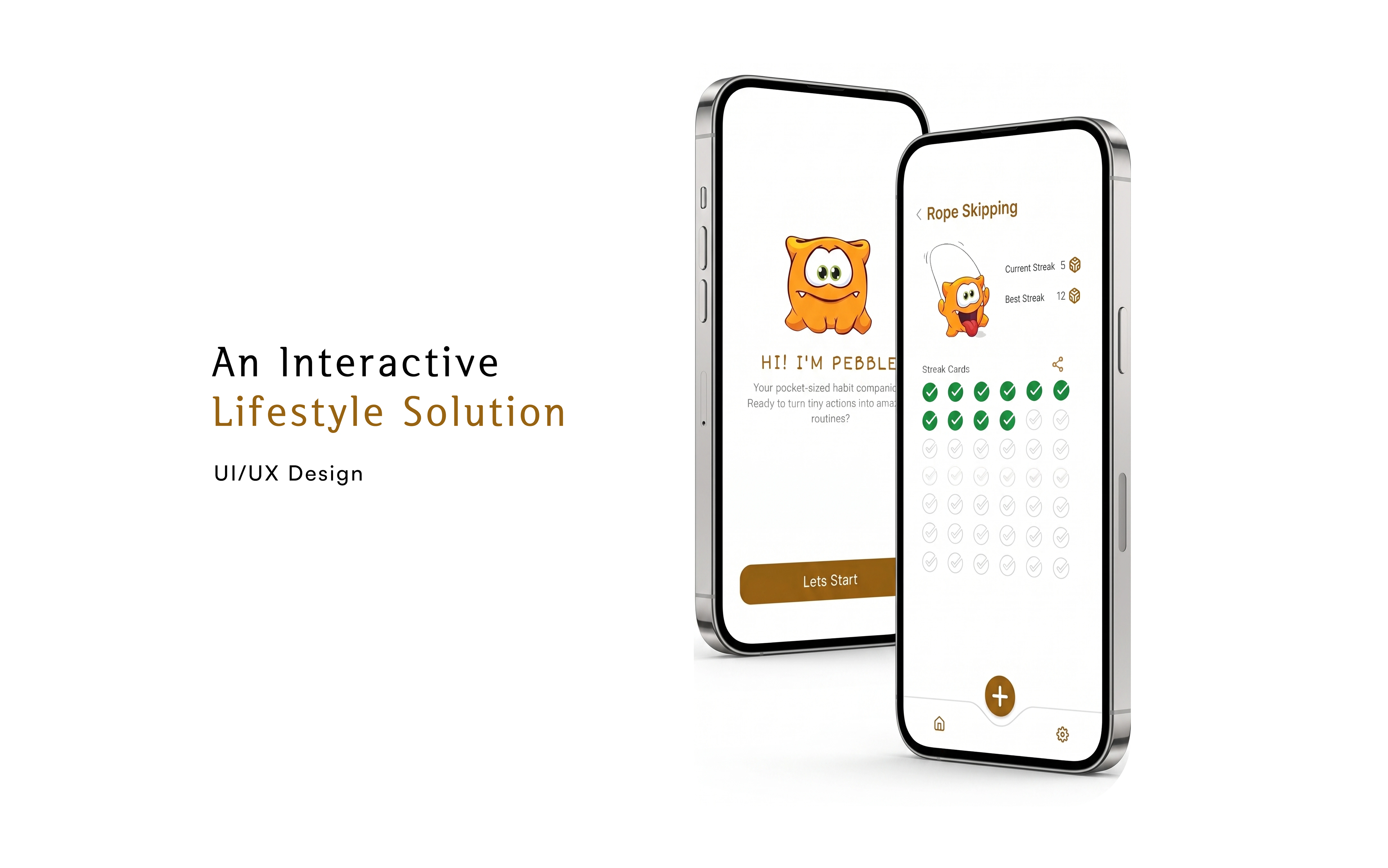 Pebble interactive lifestyle solutions interface